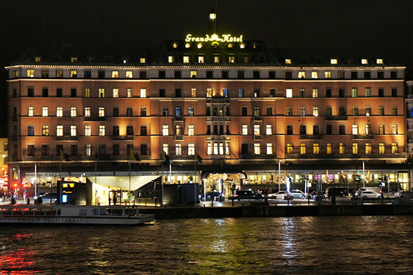 2015.12.04 The Grand Hôtel in Stockholm, the stately, well-established hotel in which the Nobel Prize recipients and their guests are staying