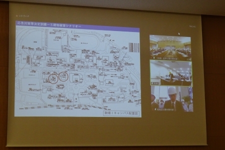 各地区連携(Zoom)の様子