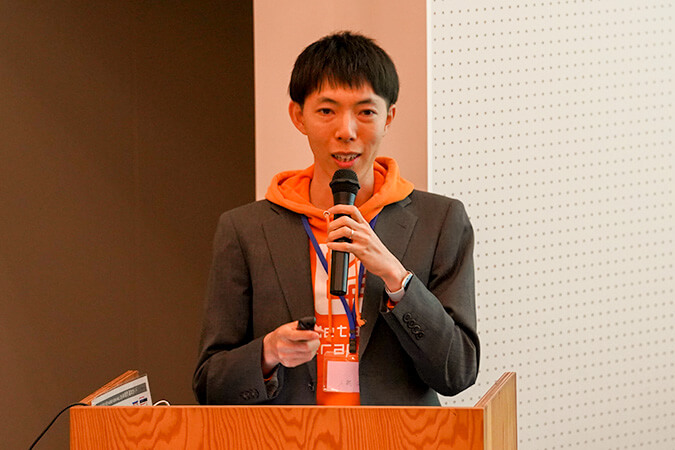 田村洋一氏（2014修了）講演