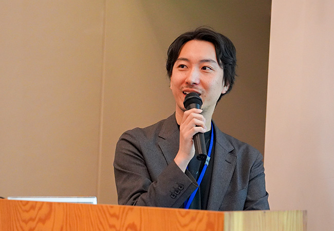 田村俊太郎氏（2014修了）　講演